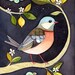 Bird wall art - Nursery print