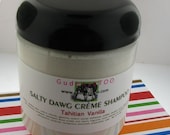 Gudonya Salty DAWG Cream Shampoo (tm) - Tahitian Vanilla Scent --- vegan --- NEW 8oz JAR