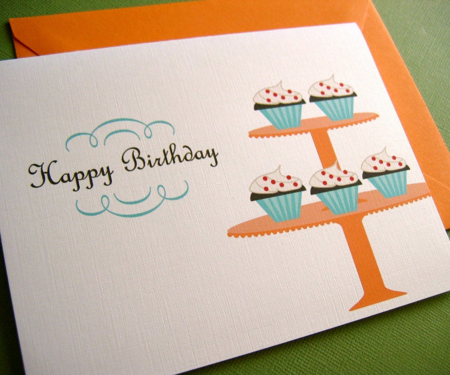 Cupcakes- Birthday Card
