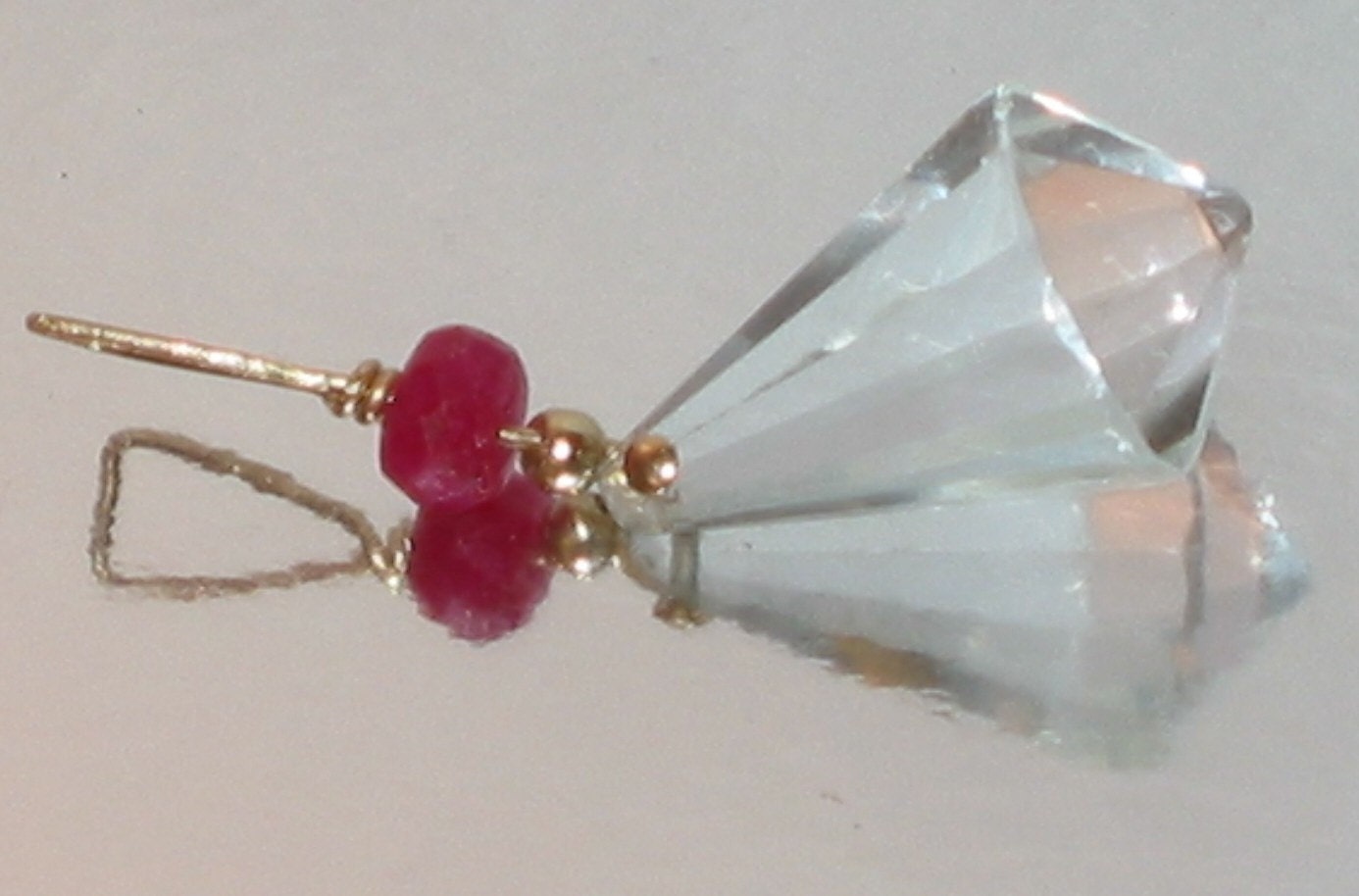 M-ixes OOAK Pendant -Haiku- Talk to Me-Series