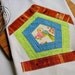 Bird House Applique Kitchen Tea Towel