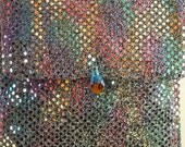 Summer Nights Shoulder Bag Confetti Metallic Purse Messenger Bag