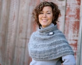 Wrap Me Up Buttercup, Poncho Version, Knitting Pattern, Using 'Biggie' hand dyed Yarn