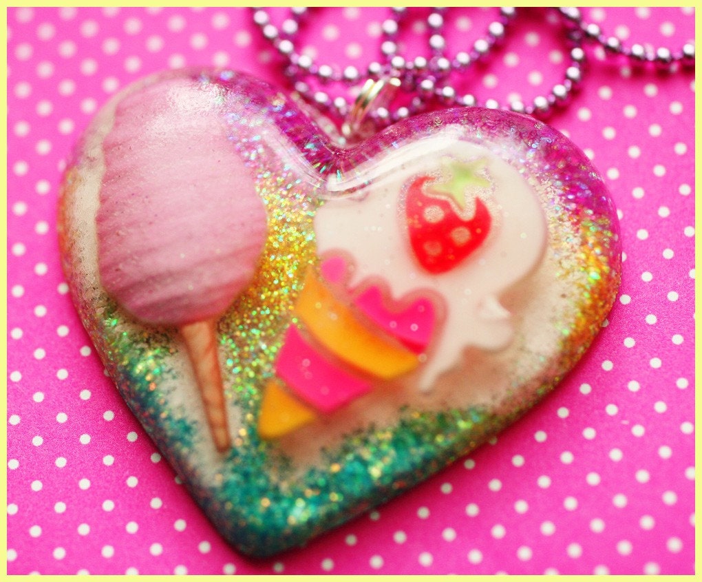 A Yummy Affair - Resin Candy Sweets Necklace