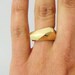 KRYSTALL  ring in 18K pure GOLD