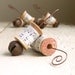 Vintage Spool Ornaments - Set of Six