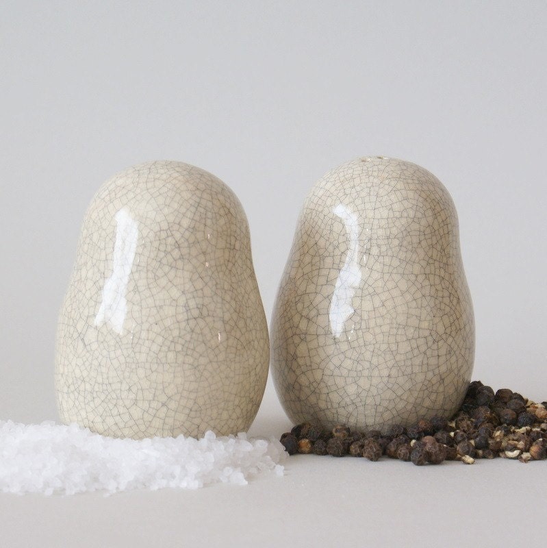 Salt and pepper shakers - babuschka style