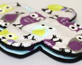 Set of 2 - 6 Inch Minky Mini Liner with Fleece Back - Wide Style