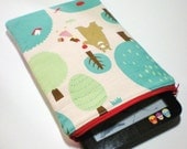 SALE - Forest Friends Padded eReader Sleeve