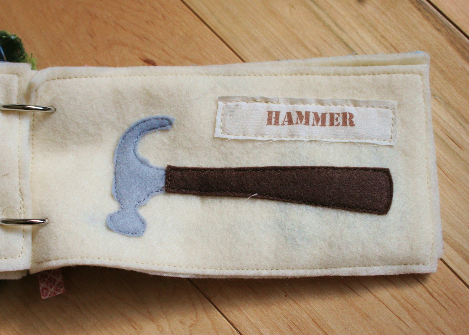 PATTERN for My Tools Plush Book - digital .PDF download