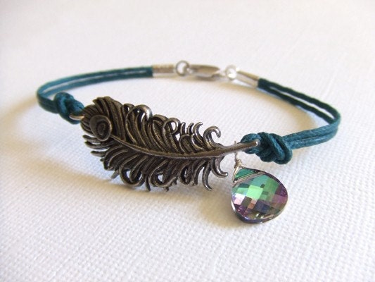 MYSTICAL PEACOCK bracelet