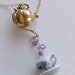 LAVENDER TEA necklace