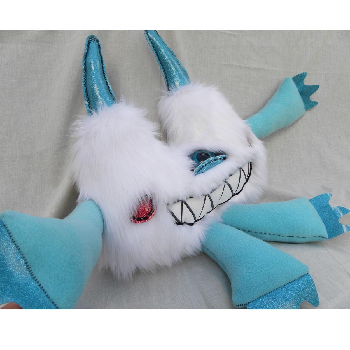 Harry Larry the Yeti Monster - Plush - Toy - Art doll
