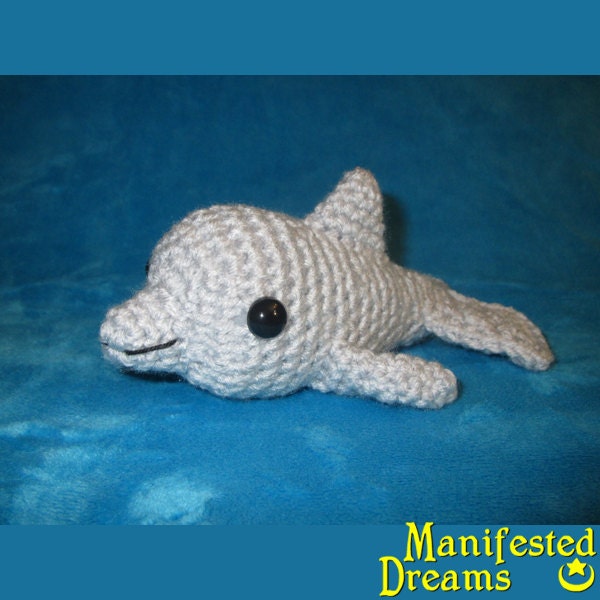 Dolphin Plush Amigurumi Crochet