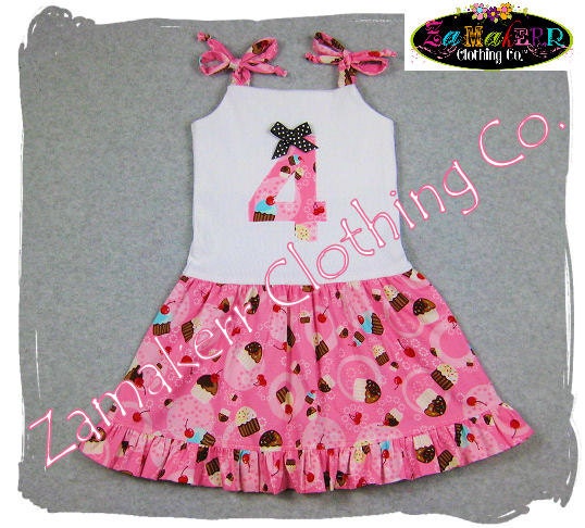 Girl Toddler Baby Dress Custom Boutique Clothing Cupcake Twirl Ruffle Knit Tie Dress 3 6 9 12 18 24 month size 2T 2 3T 3 4T 4 5T 5 6 7 8