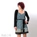 Black Wrap Cardigan - Black Shrug - Chameleon Wrap Shrug - Long sleeves - Jersey - Transformable