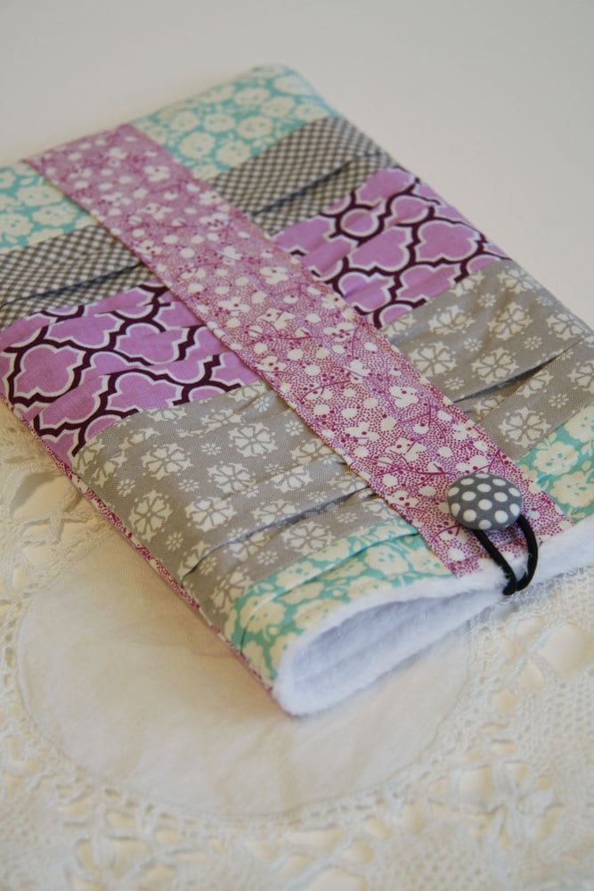 40% SALE iPad Mini/eReader / Kindle / Nook Soft Cover (Gathered Patchwork) - Sugar Plum Dreams (Ready To Ship)
