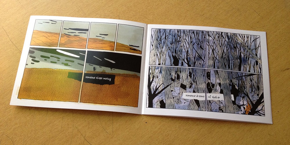 Drifting Weightless 8 Page Mini Comic / Zine Masterpiece.