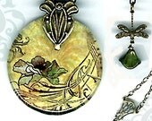 Sage Poppy Necklace - Voyageur - Nouveau Jardin Collection