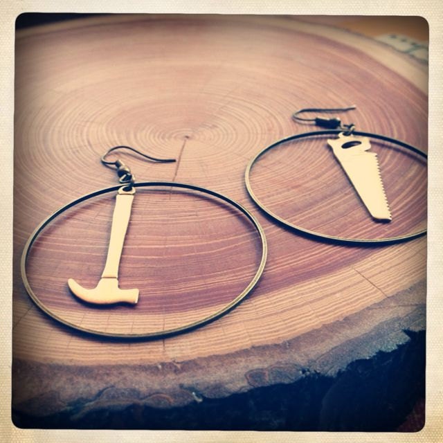 the brass tools - earrings