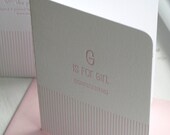 G is for Girl (Letterpress)