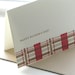 Plaid Father's Day Card (Letterpress)