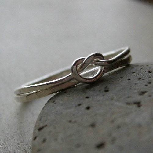 Love Knot Ring Fine Silver - LOVE ME KNOT