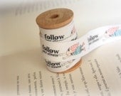 Follow Your Dream cotton tape