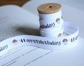 Happy Birthday cotton tape