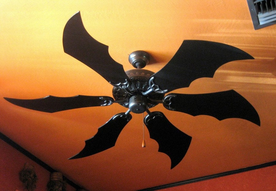 Bat \/ Dragon Wing Fan Blades - 5 Blades