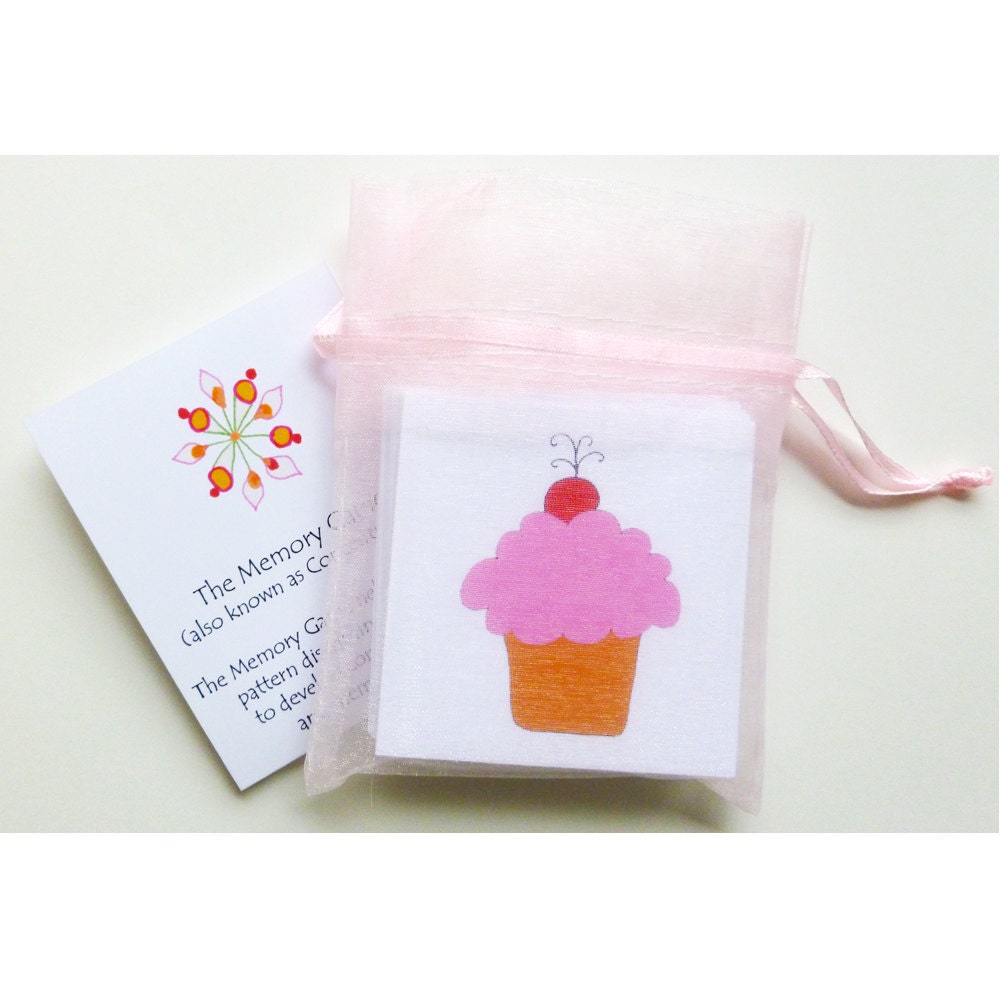 Cupcake Memory Card Matching Game