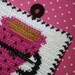 Dots Coffee Cup Potholder Crochet PATTERN - INSTANT DOWNLOAD