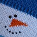 Snowman Potholder Crochet PATTERN - INSTANT DOWNLOAD