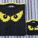 Spooky Eyes Halloween Bags Crochet PATTERN - INSTANT DOWNLOAD