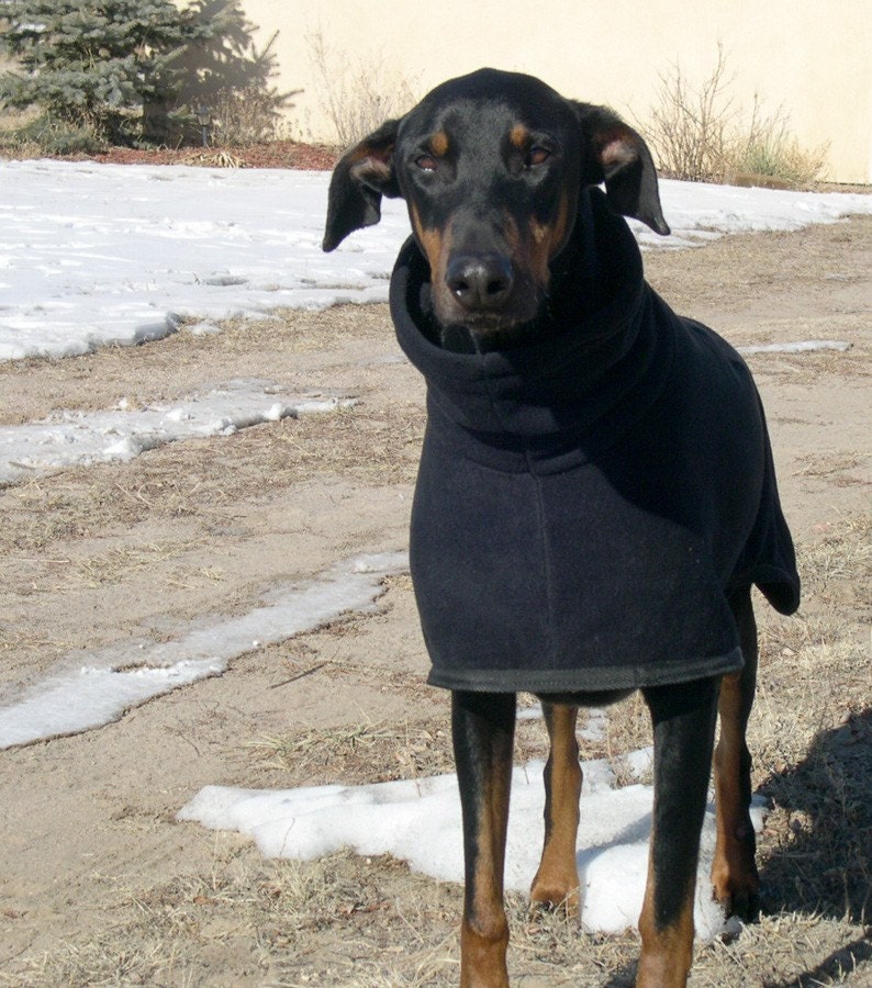 Polar Fleece Dobercoat Chill-Chaser CUSTOM MADE up to size 27