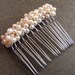 ON SALE Peachy Wired Hair Comb