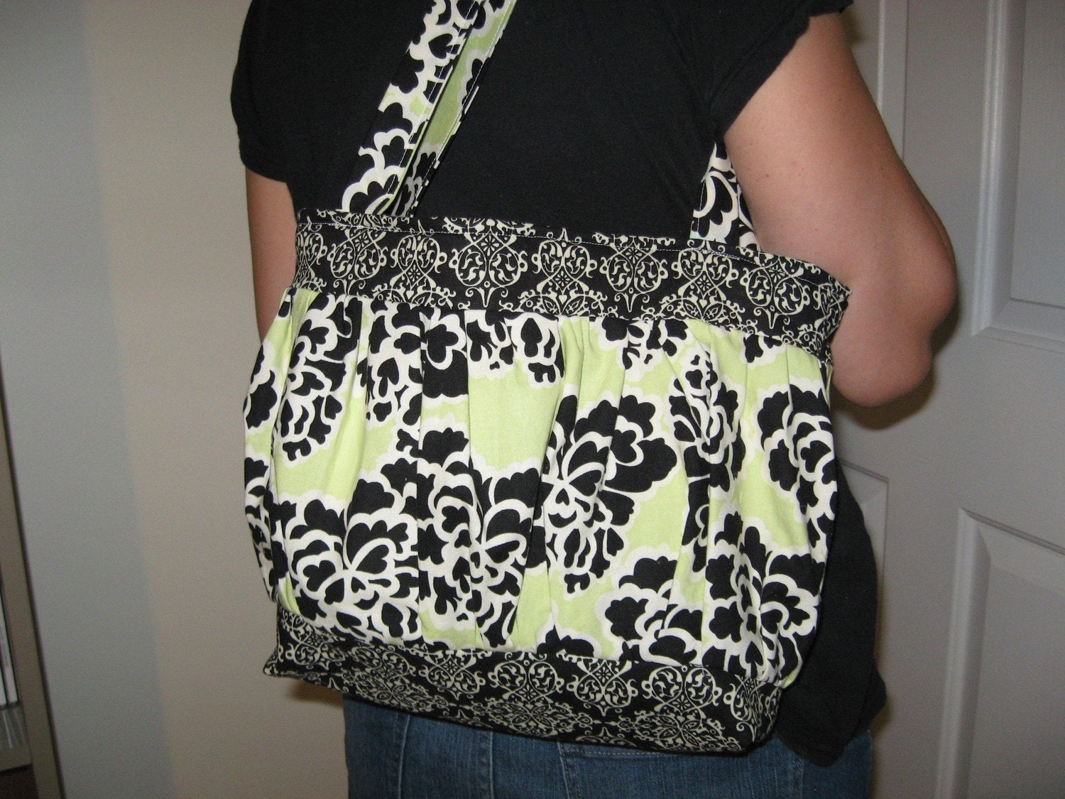 PURSE SEWING PATTERN pdf - Pouf Purse - in adult and child sizes - Instant Download