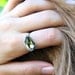 Crystal Ring Black Diamond De-Art
