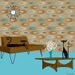 Chocolate Lounge Limited Edition Cat Art Print by Kerry Beary