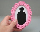 SALE - Framed Robot Portrait Silhouette - ORIGINAL