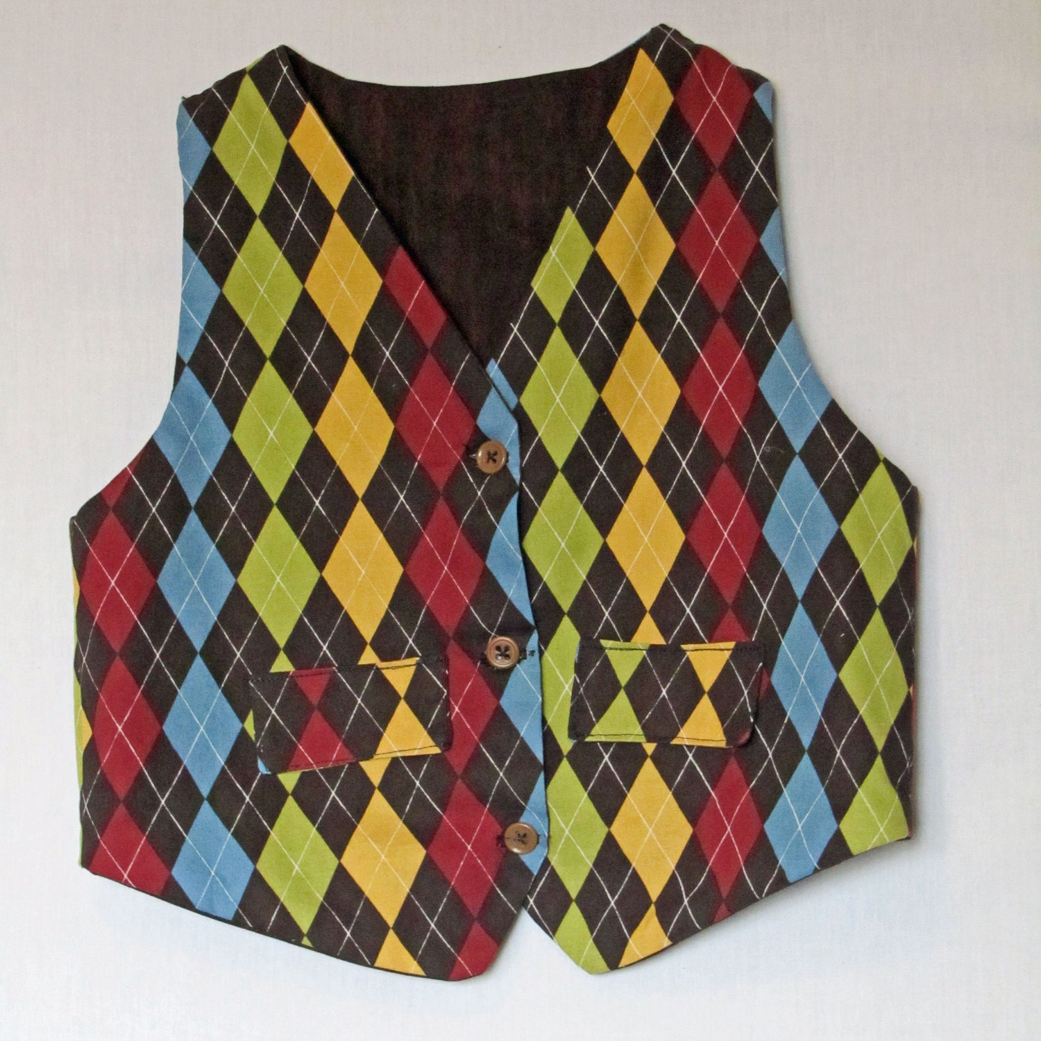 Gents and Ladies Reversible Vest Sewing Pattern PDF epattern. Boy, Girl, Baby.  Size Newborn-12