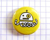Takoboto Octo Bot - 1 Inch Pinback Button