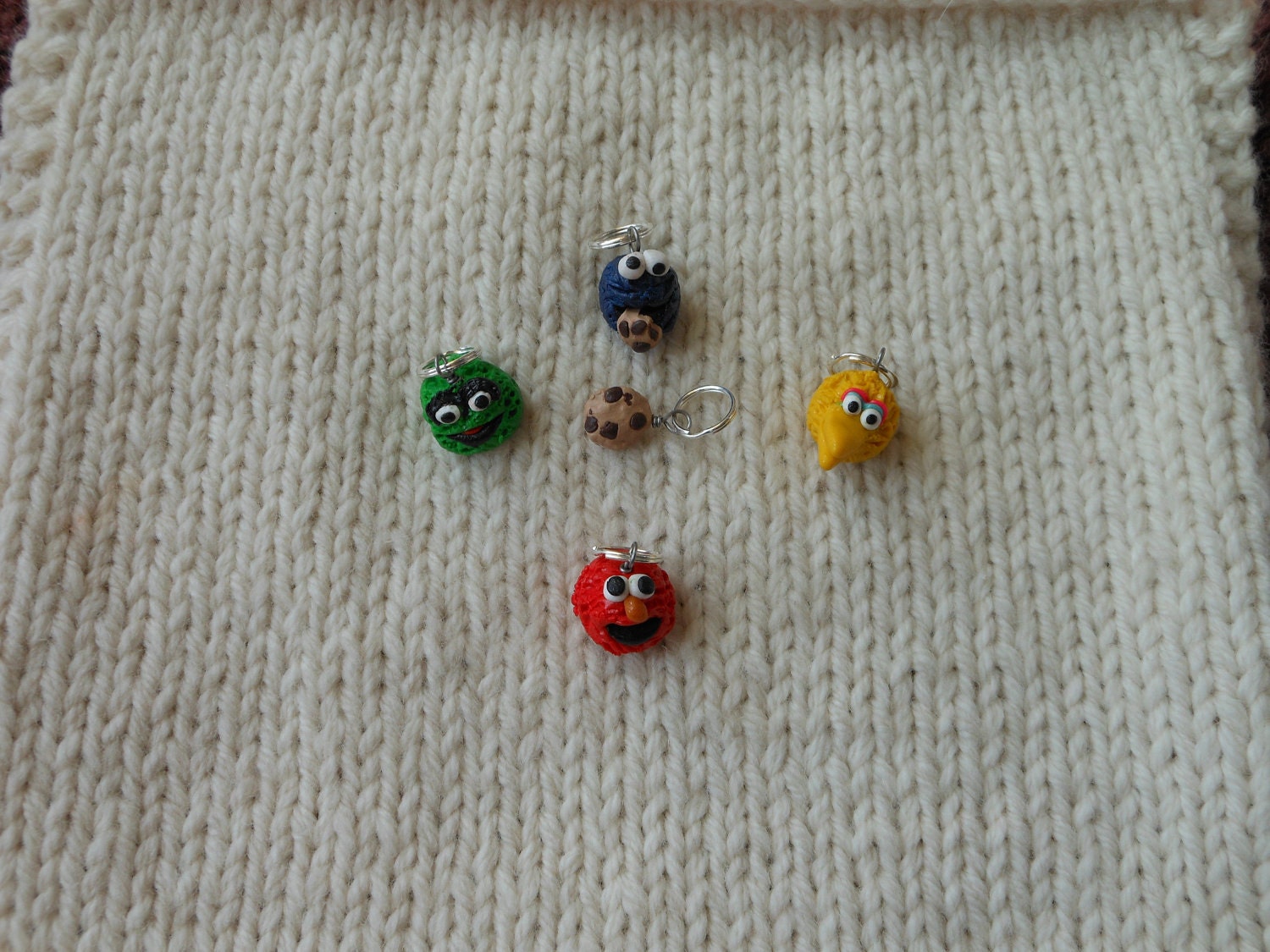 Sesame Street Stitch Markers