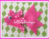 Fancy Nancy Fish Hair Clip - You Pick the Colors