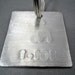 Heavy Metal Thunder -- Element of Your Choice Handstamped Custom Periodic Table Keychain, Key Fob or Pendant -- Sterling Silver
