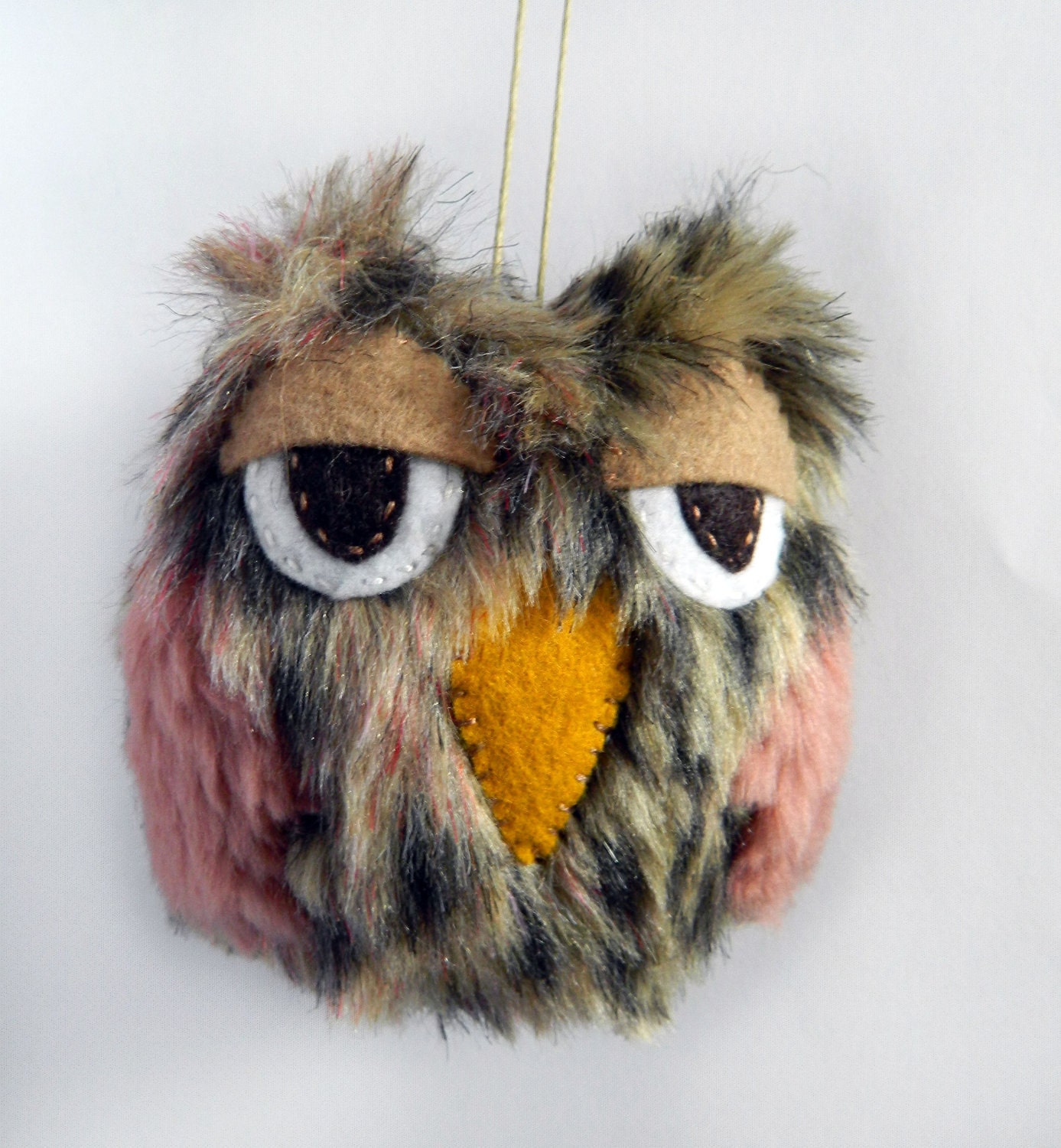 Sleepy Barn Owl Decoration