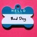 Customized Bone Metal Pet ID Tag - Hello Tag