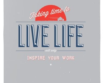 Live Life, Man (Departika Poster)