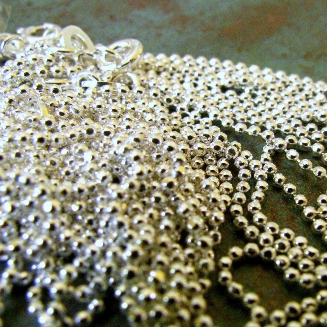 Sterling Silver Diamond Cut Chains, 16 Inch Chain, 18 Inch Chain, 20 Inch Chain