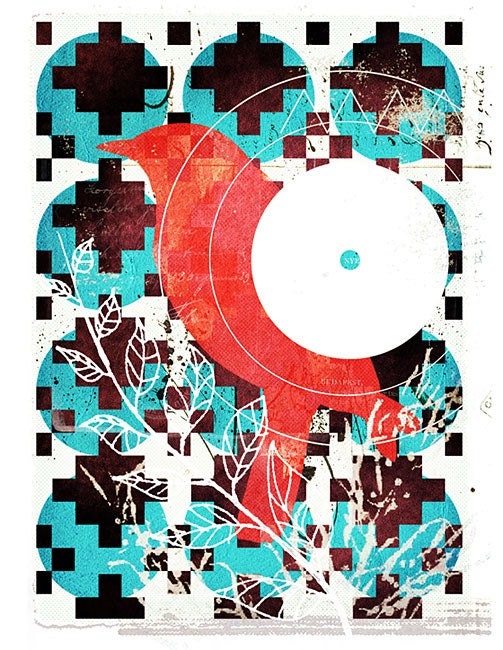 Bird Collage II